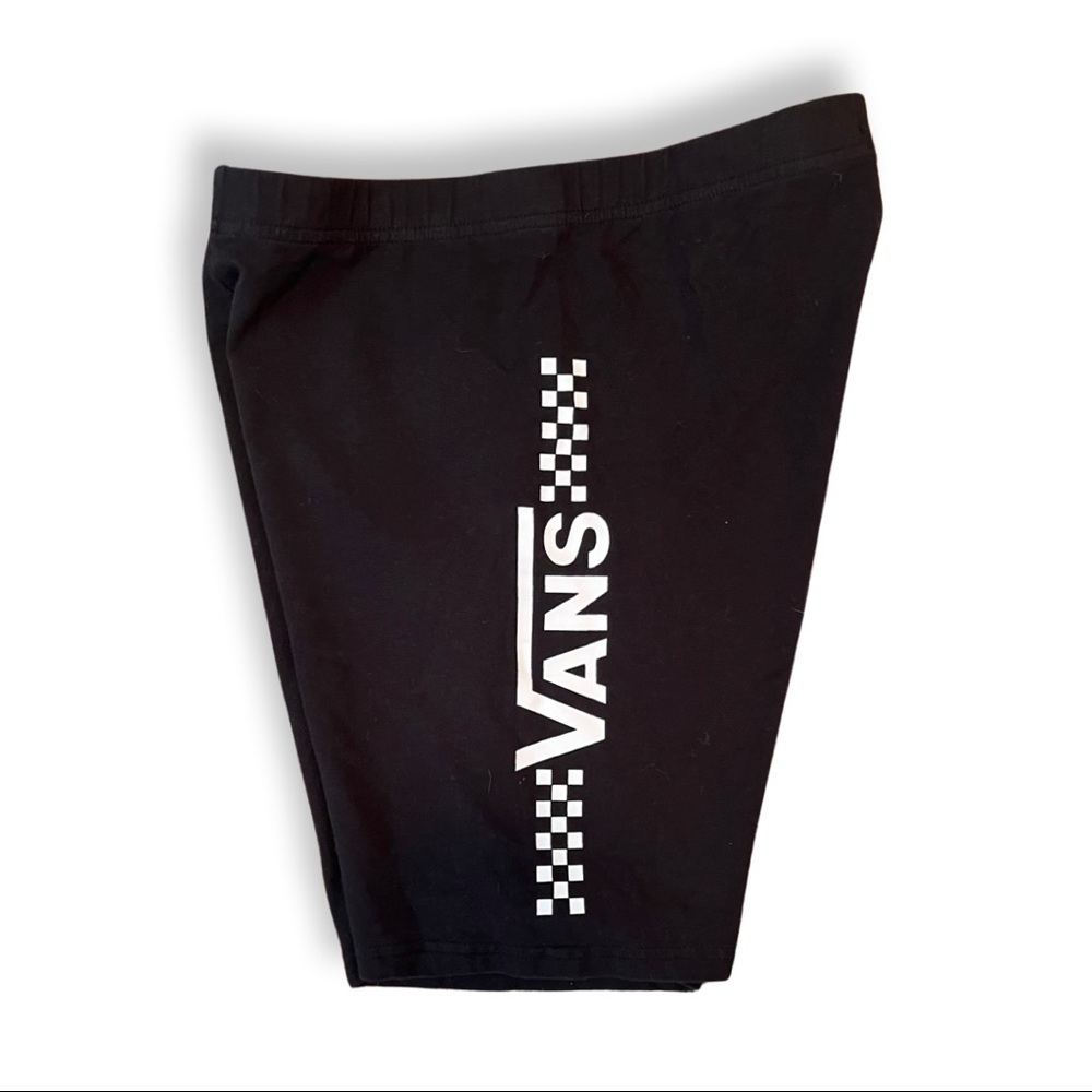 Vans black biker shorts. Women’s adult small